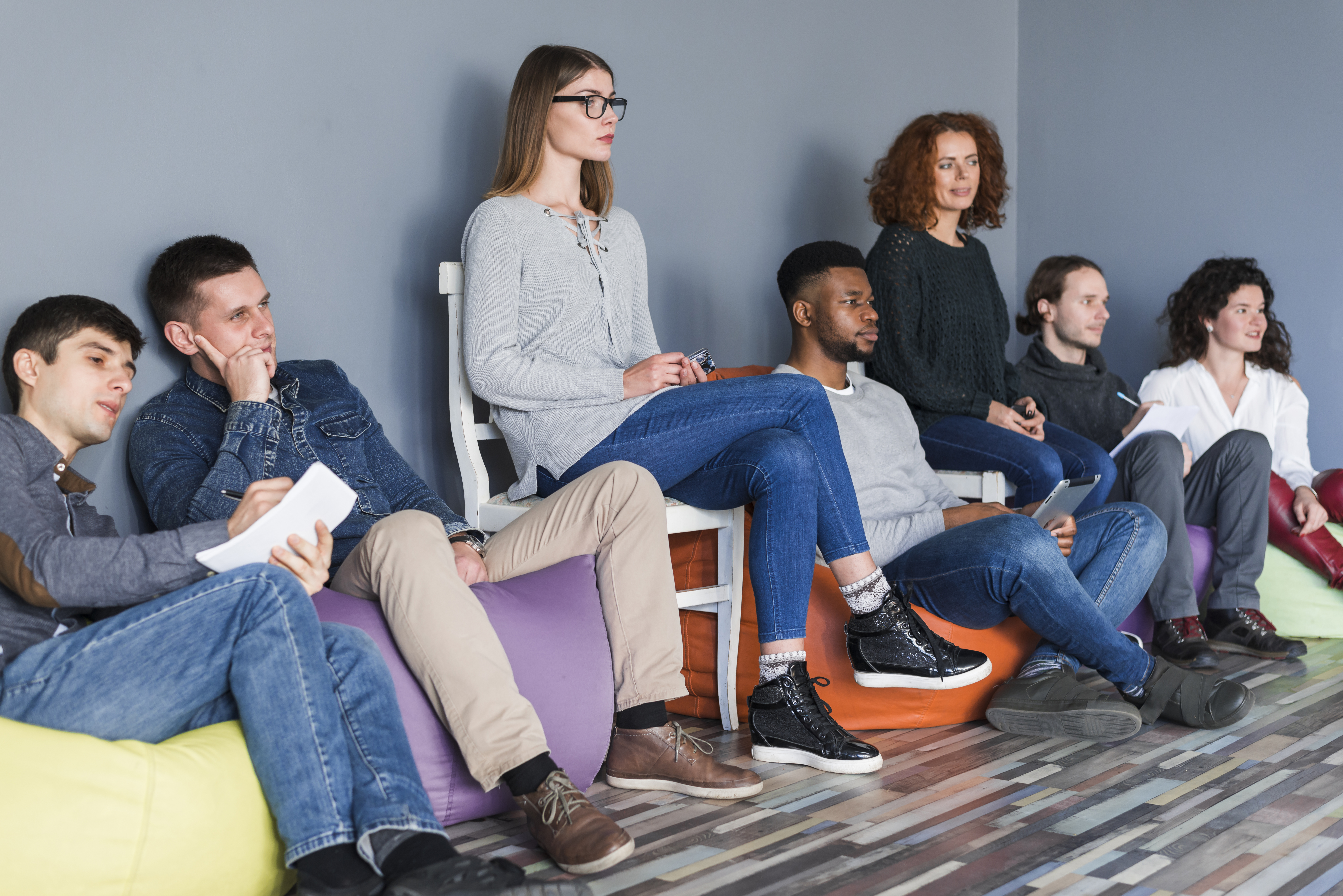 Groupe en formation SST