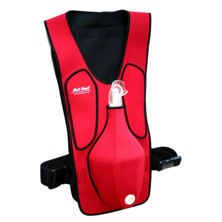 Gilet adulte pour les exercices de désobstruction